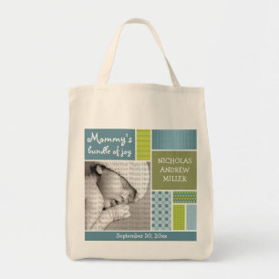 Bolsa Tote A fralda/mamães feitas sob encomenda da foto dos