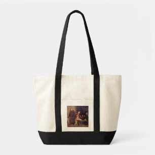 Bolsa Tote A fraude (óleo nas canvas) (um dos pares - veja