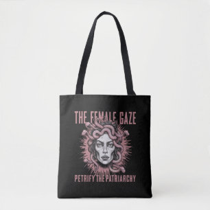 Bolsa Tote A Gaze Feminina Petrify A Patriarquia Medusa