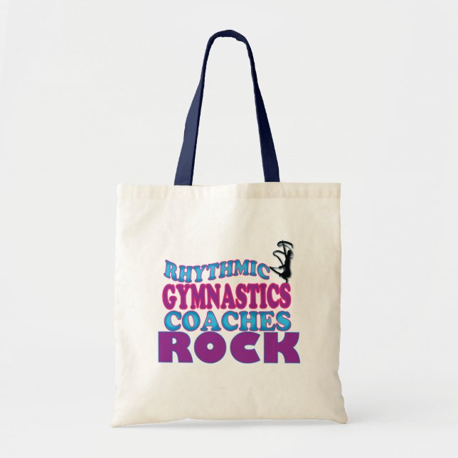 Bolsa Tote A ginástica rítmica treina presentes (Frente)