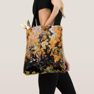 Bolsa Tote A girar o outono.....