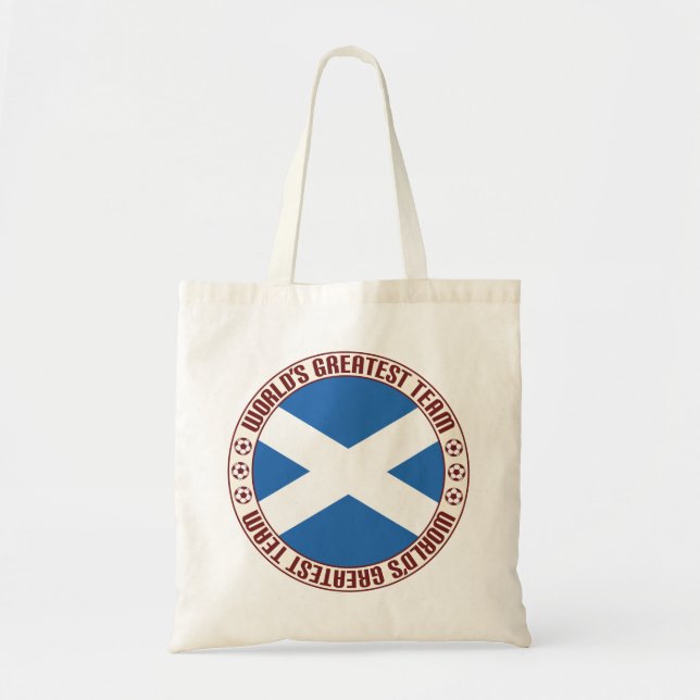 Bolsa Tote A grande equipe de Scotland (Frente)