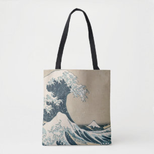 Bolsa Tote A grande onda fora de Kanagawa