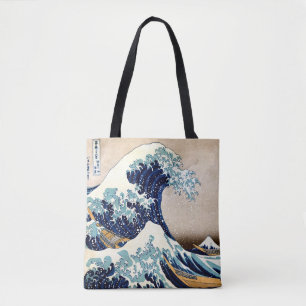 Bolsa Tote A grande onda fora de Kanagawa