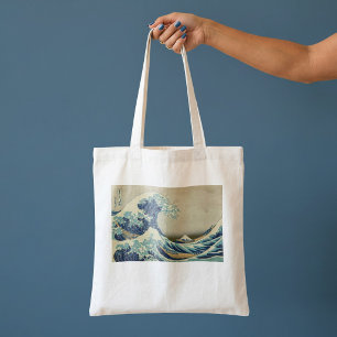 Bolsa Tote A grande onda fora de Kanagawa