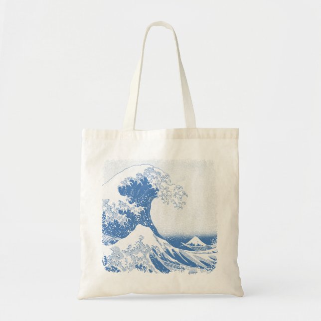 Bolsa Tote A grande onda fora de Kanagawa (神奈川沖浪裏) (Frente)