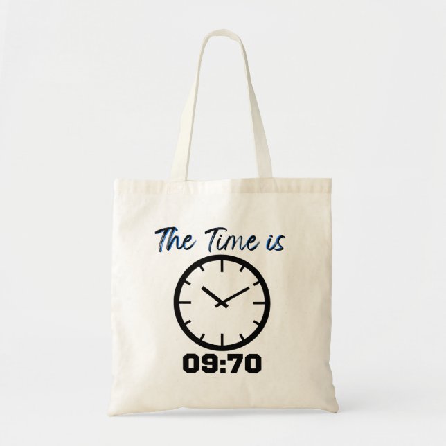 Bolsa Tote A hora é 09_70.w (Frente)