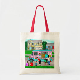 Bolsa Tote A Hot Summer Day | A Whimsical Illustration