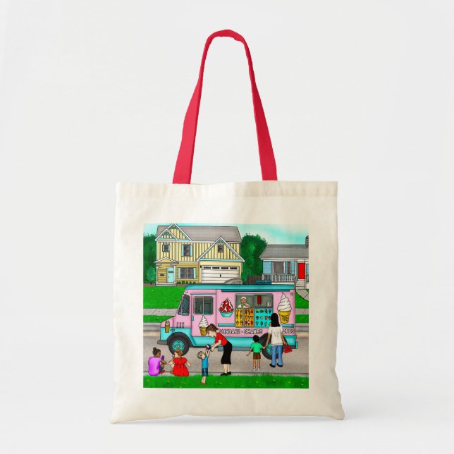 Bolsa Tote A Hot Summer Day | A Whimsical Illustration (Frente)