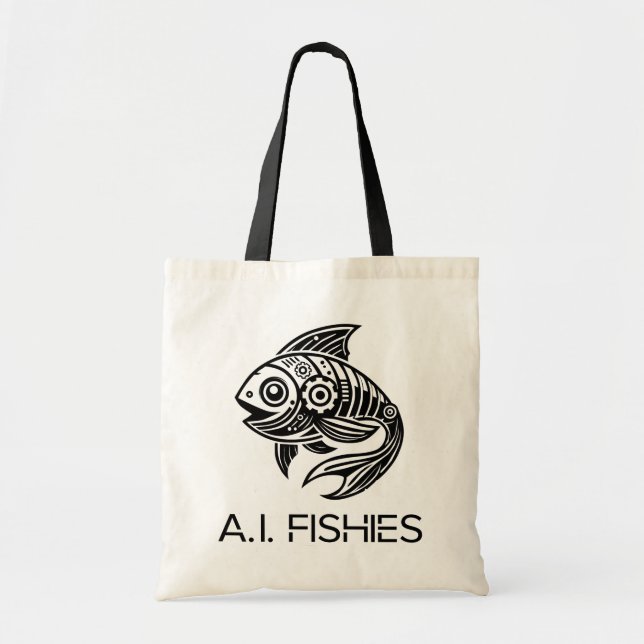 Bolsa Tote A.I. Fishies Tote Bag (Frente)