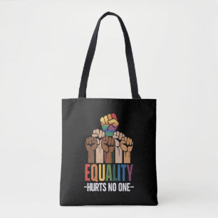 Bolsa Tote A Igualdade Não Fere Ninguém Orgulho LGBTQ Direito