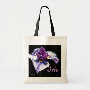 Bolsa Tote A íris roxa a mais azul