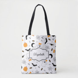 Bolsa Tote A Little Boo Is Almost Due Halloween Baby Shower