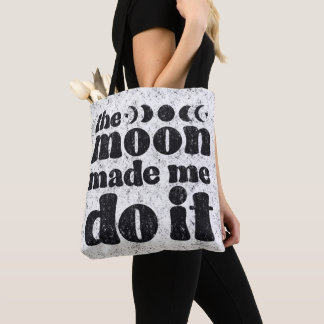 Bolsa Tote A lua fez-me fazê-lo