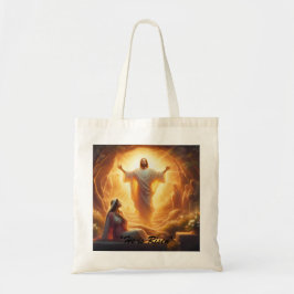 Bolsa Tote A Luz da Ressurreição: Jesus Cristo Ressuscita