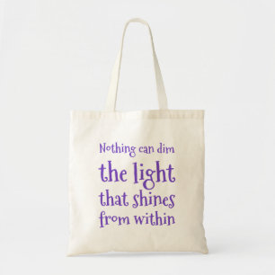 Bolsa Tote A Luz Dentro Do Saco De Tote