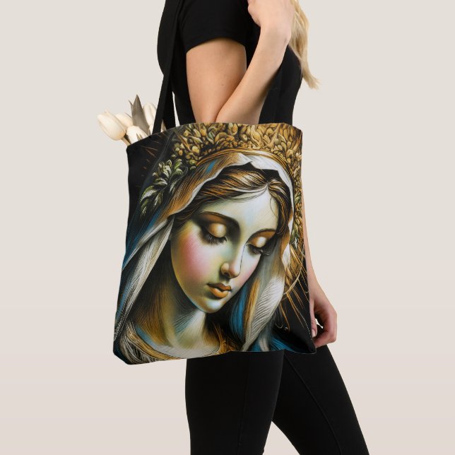 Bolsa Tote A Mãe Abençoada (Close Up)