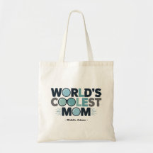 A Mãe Mais Fria Merece Saco De Tote Com O Nome Del