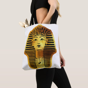 Bolsa Tote A Máscara Dourada Egípcia de Tutancâmon