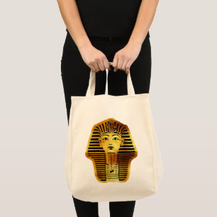Bolsa Tote A Máscara Dourada Egípcia de Tutancâmon