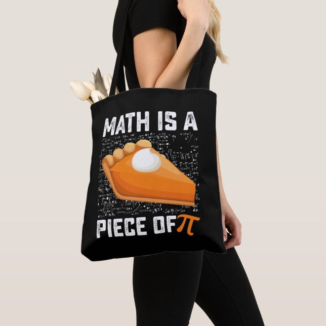 Bolsa Tote A Matemática Da Pi Day Pie Pie É Uma Peça (Close Up)