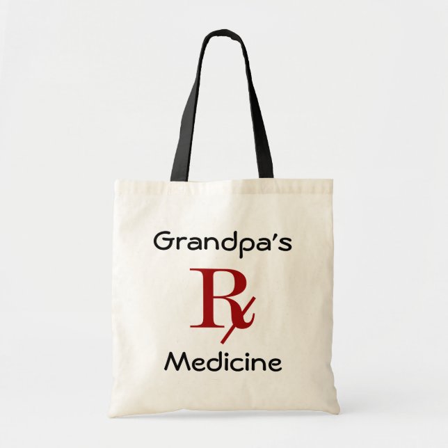 Bolsa Tote A medicina do vovô (Frente)
