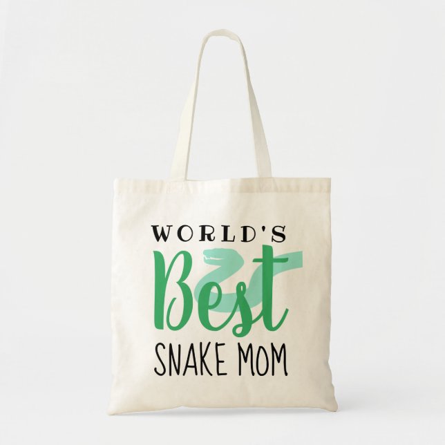 Bolsa Tote A melhor Cobra do mundo - personalizável (Frente)