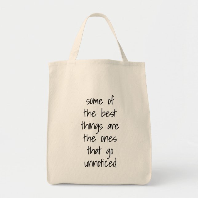 Bolsa Tote A melhor coisa que a Grocery Tote Bag (Frente)