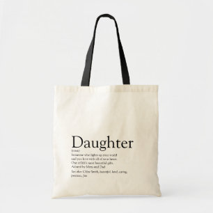 Bolsa Tote A melhor definição de filha do mundo