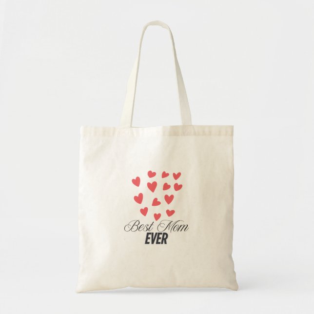 Bolsa Tote A Melhor Mãe Alguma Vez Tote Bag (Frente)