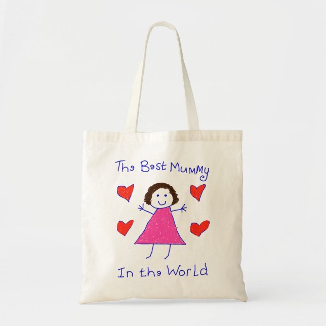 Bolsa Tote A melhor mamã no mundo (Frente)