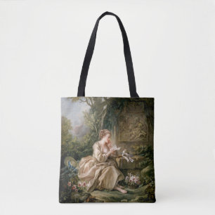 Bolsa Tote A Mensagem Secreta por Francois Boucher