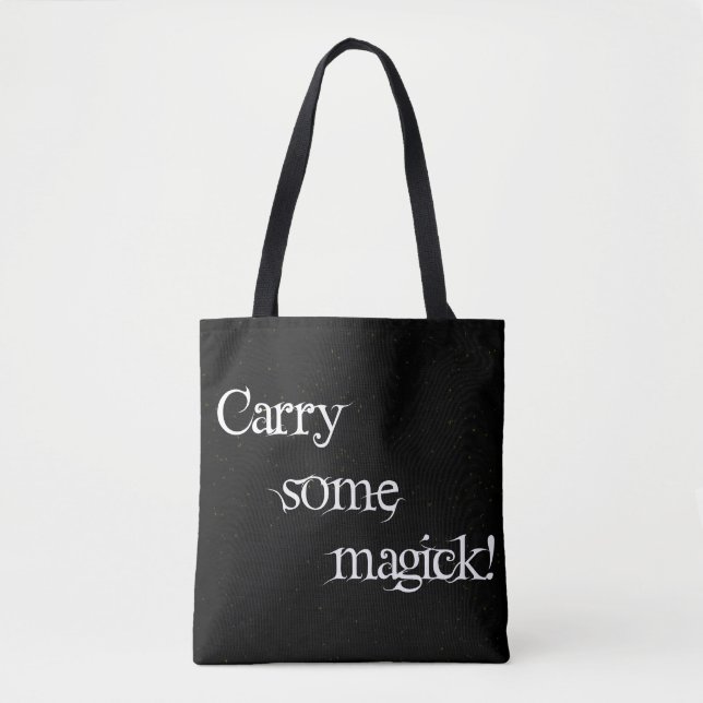 Bolsa Tote A Mosca da Fada| Carregar De Magick (Frente)