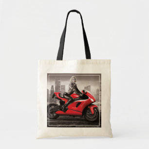 Bolsa Tote A motocicleta de Marilyn