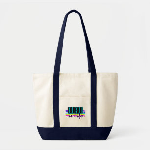 Bolsa Tote A música é o saco da vida