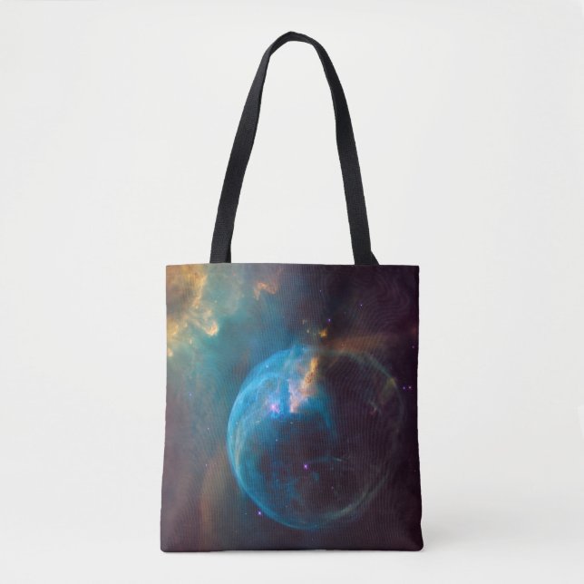 Bolsa Tote A Nebulosa Bubble, Ngc 7635. (Frente)