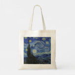 Bolsa Tote A Noite Estrelada de Vincent Van Gogh<br><div class="desc">Van Gogh - uma celebração dos Mestrados da Arte</div>