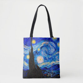 Bolsa Tote A Noite Estrelada de Vincent Van Gogh