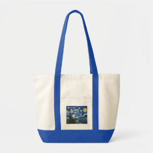 Bolsa Tote A noite estrelado de Vincent van Gogh