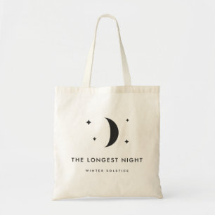 Bolsa Tote A Noite Mais Longa Lua do Solstício de Inverno