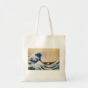 Bolsa Tote A onda de Excelentes de Kanagawa por Hokusai