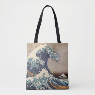 Bolsa Tote A onda do Excelente de Kanagawa