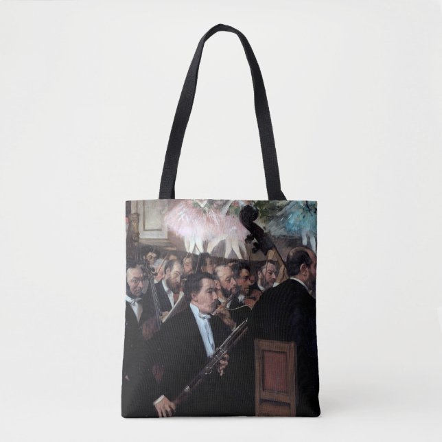 Bolsa Tote A Orquestra na Ópera, Edgar Degas (Frente)