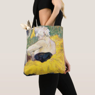 Bolsa Tote A Palhaça (Palhaço) Cha-U-Kao por Toulouse Lautrec