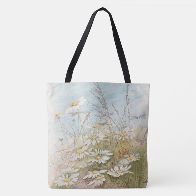 Bolsa Tote "A Páscoa Traz a Primavera Florescente"  (Frente)