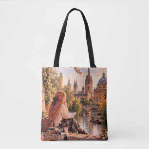 Bolsa Tote A Pequena Garota Viajante Oxford Spires Ombro