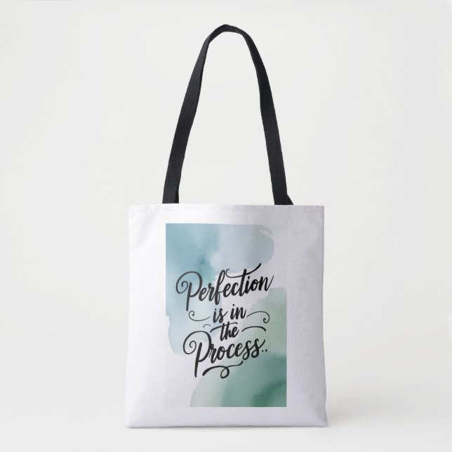 Bolsa Tote A Perfeição Está no Processo (Frente)