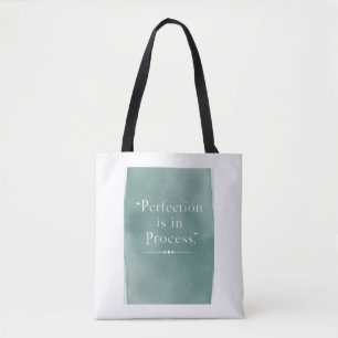 Bolsa Tote A Perfeição Está no Processo