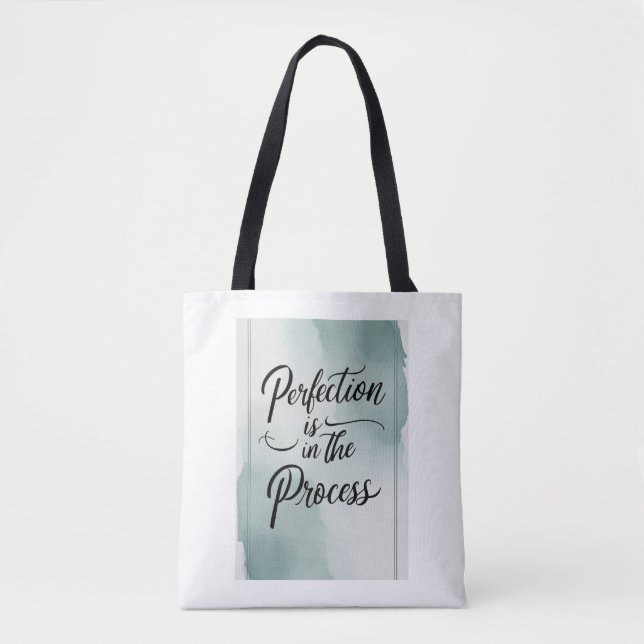 Bolsa Tote A perfeição está no processo (Frente)