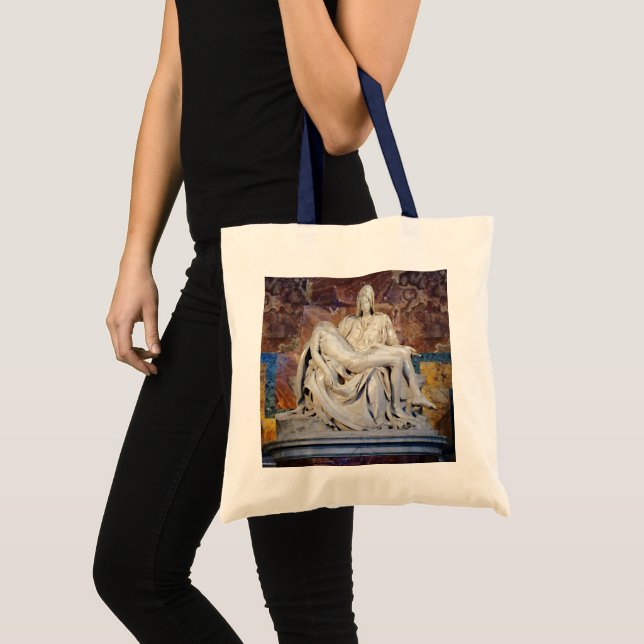 Bolsa Tote A Pieta de Michelangelo (Frente (produto))